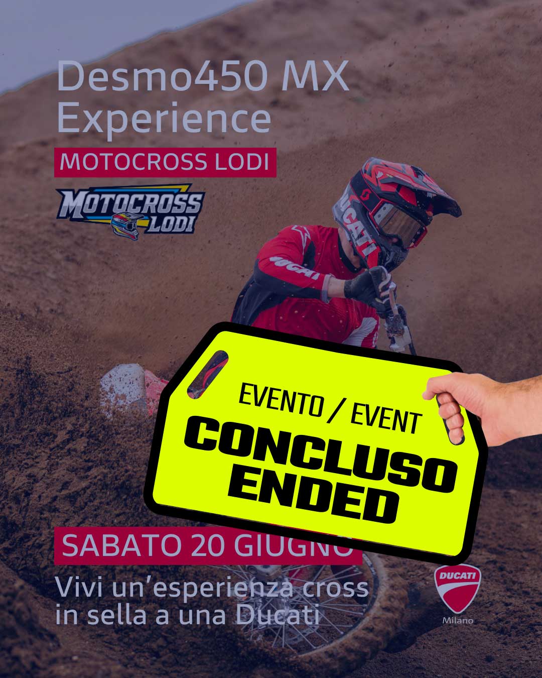 Desmo 450 MX Experience 2026